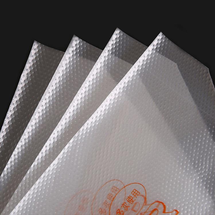 Disposable Pastry Piping Bags for Cookies, Cream, and Meringues - Triangle Extrusion Baking Tools