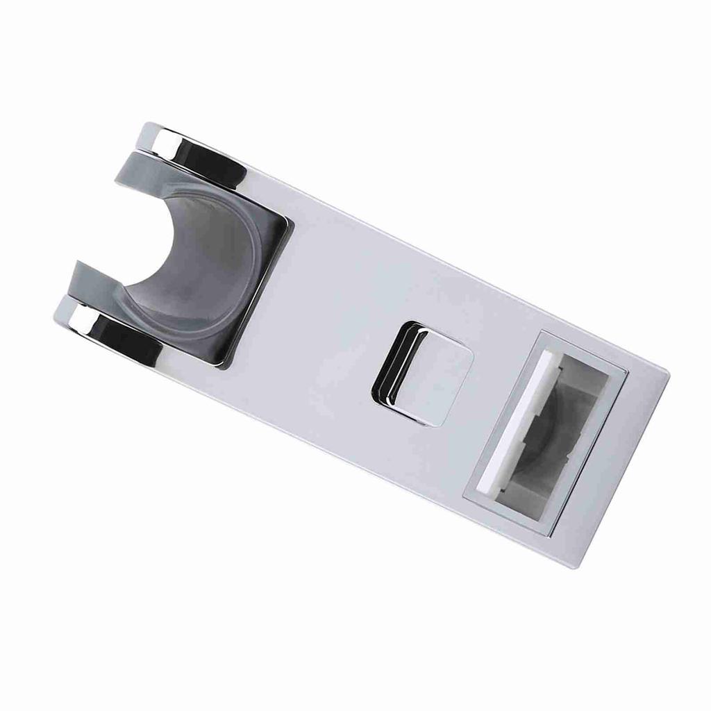 ABS Chromeplated Adjustable Height Shower Slider Bar Rail Head Holder Stand 30*15mm