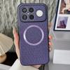Custodia in Pelle Piana Magnetica in Tessuto di Lusso per Xiaomi Poco F9 Ultra F9 Pro F8 Ultra F8 Pro Cover di Protezione per Telefono con Ricarica Wireless