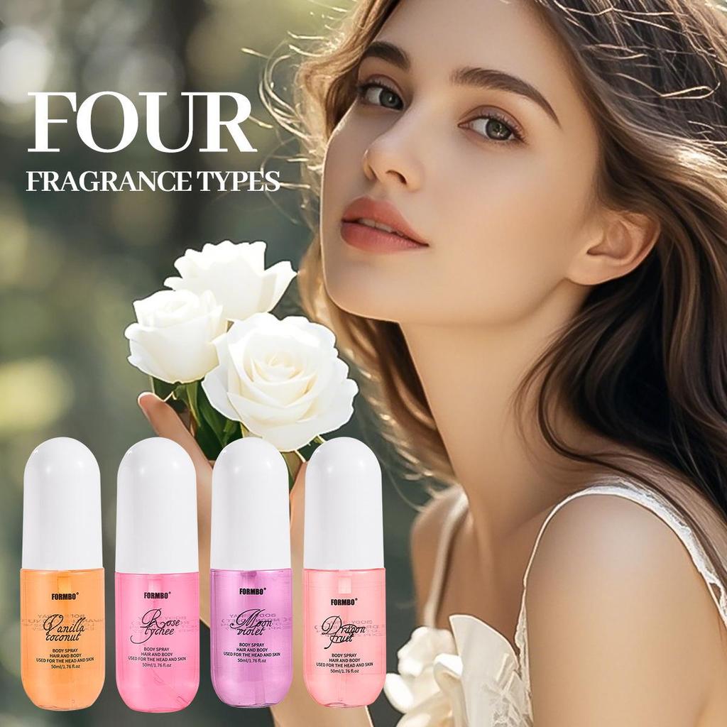 Fangbao FORMBO Alcohol-Free Women's Perfume Body Spray Fragrance