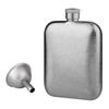 Titanium Flask with Funnel Ultra Light Portable Wine Flask Health Selection Whiskey Flask for Men Screw Cap Seal Drink