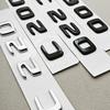 3D ABS Car Letters C200 C220 C250 C300 Logo Rear Trunk Badge Emblem Sticker For Mercedes Benz C Class W201 W202 W203 W204 W205