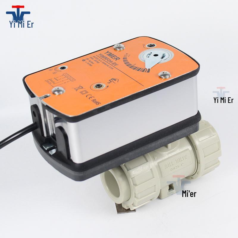 YMER Electric PPH Signal Control Valve with Power-off Reset, 0-10V & 4-20mA, Mechanical Reset Available