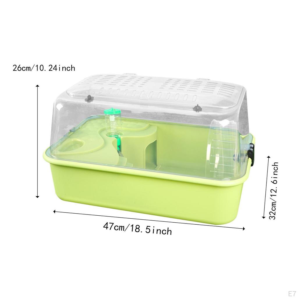 Hamster Cage Exercise Playing House Portable Activity Transparent Cover Small Pet Supplies Outgoing