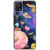 For TCL 40 SE Case 2023 Soft Silicone Protective Black Tiger Lion Funda Coque for TCL 40SE Covers TPU Bumper for TCL40se Paras