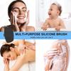 BANSHIK Body Scrubber for Bathing - Dead Skin Remover, Premium Super Soft Silicone Body Shower Scrub, Reusable Body Cleansing Brush for Men, Women