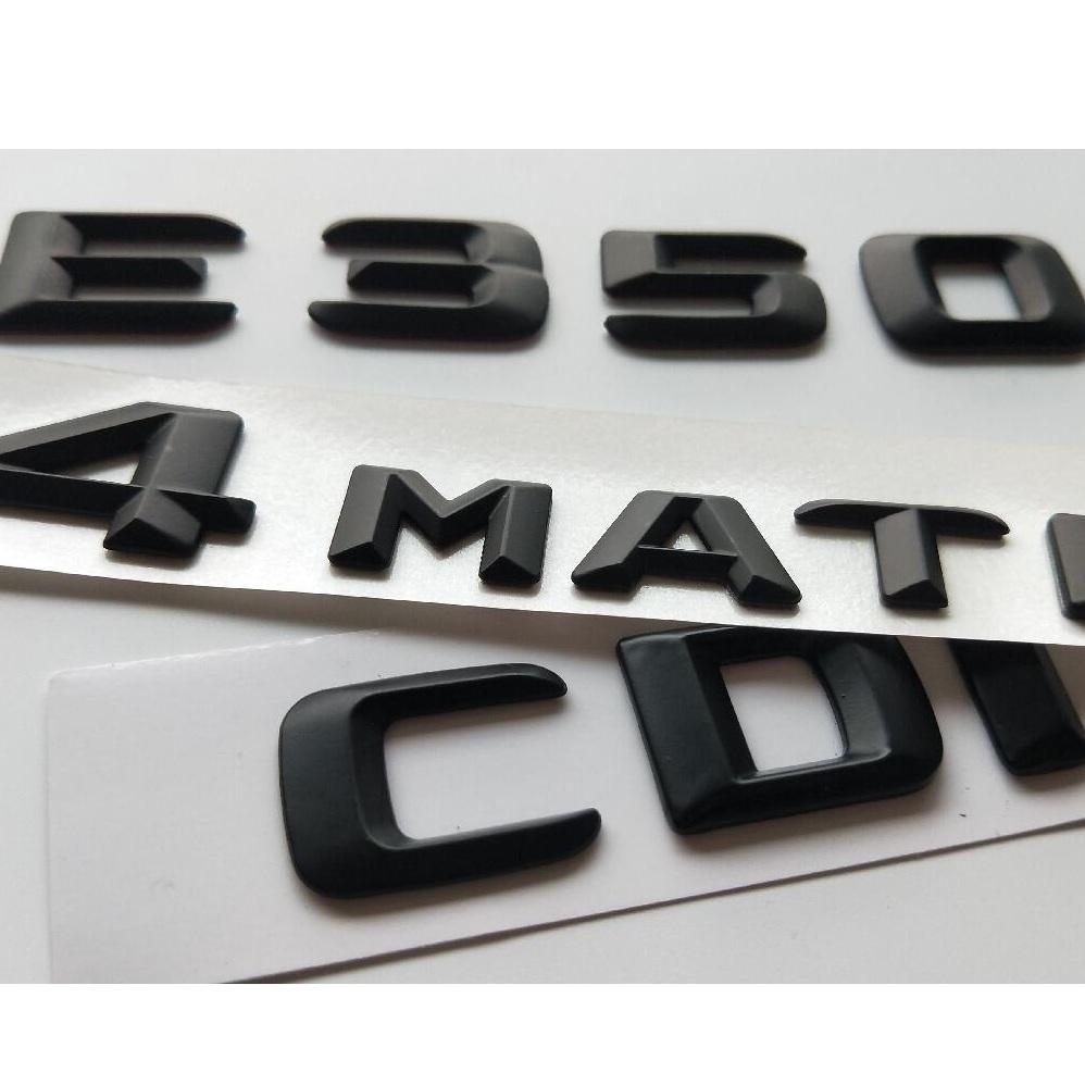 3D Letters SLC160 SLC180 SLC200 SLC220 SLC230 SLC250 SLC280 SLC300 SLC320 SLC350 CDI 4MATIC For Mercedes Benz Emblems ZB1