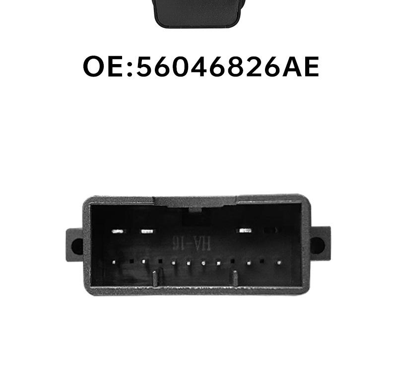 68139806AA fits Dodge Journey Left Front 11-Pin Automatic Window Regulator, replaces 56046826AE.