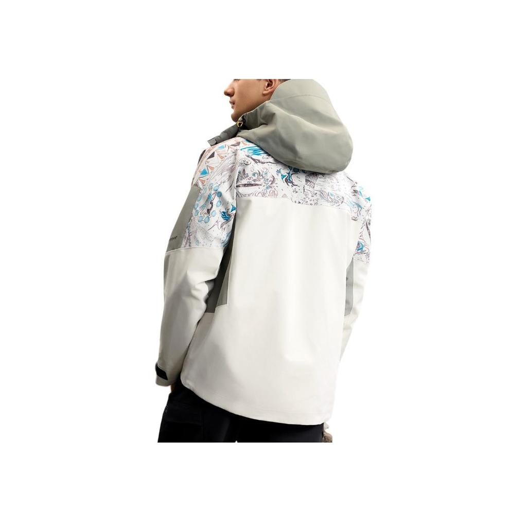 New FILA x Dunhuang Museum Jacket Men's Snow White A11M517719F-TW