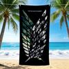 1Pc Attack Titan Wings Beach Towel Quick Dry Multiuse For Beach Pool Gym Yoga Home Travel Christmas Halloween Xmas Gift L1534