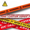 2025 Halloween Warning Line Halloween Scene Warning Line Horror Atmosphere Ghost Festival Isolation Zone Props