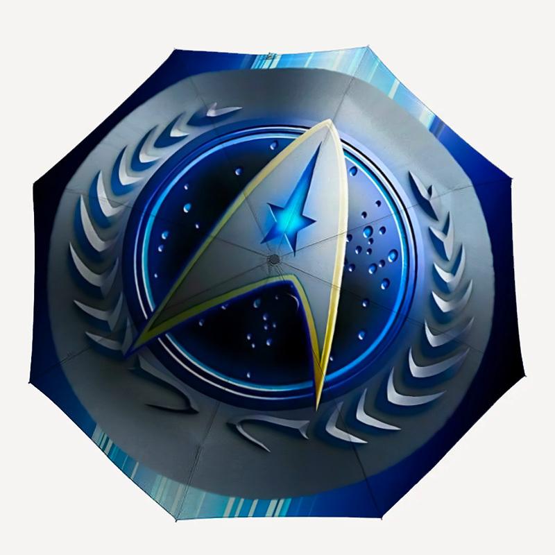 

STAR TREK Self-Folding Umbrella,Travel Umbrella, Durable Plastic And Iron Frame, Suitable For Outdoor And Daily Necessities, a0818133