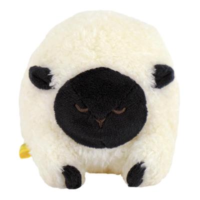 Sunlemon Pam Pam Plush Toy S Sheep WH 8 X 12 X 9cm Animal Cute and Round White Palm-sized Plush Toy P-9992
