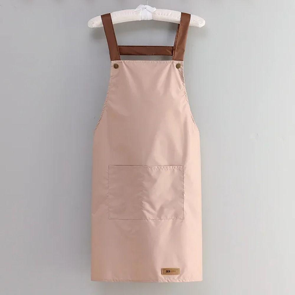 1Pcs with Pockets Kitchen Cooking Apron Waterproof Work Uniform  for Hotel Resturant Coffee Shop
