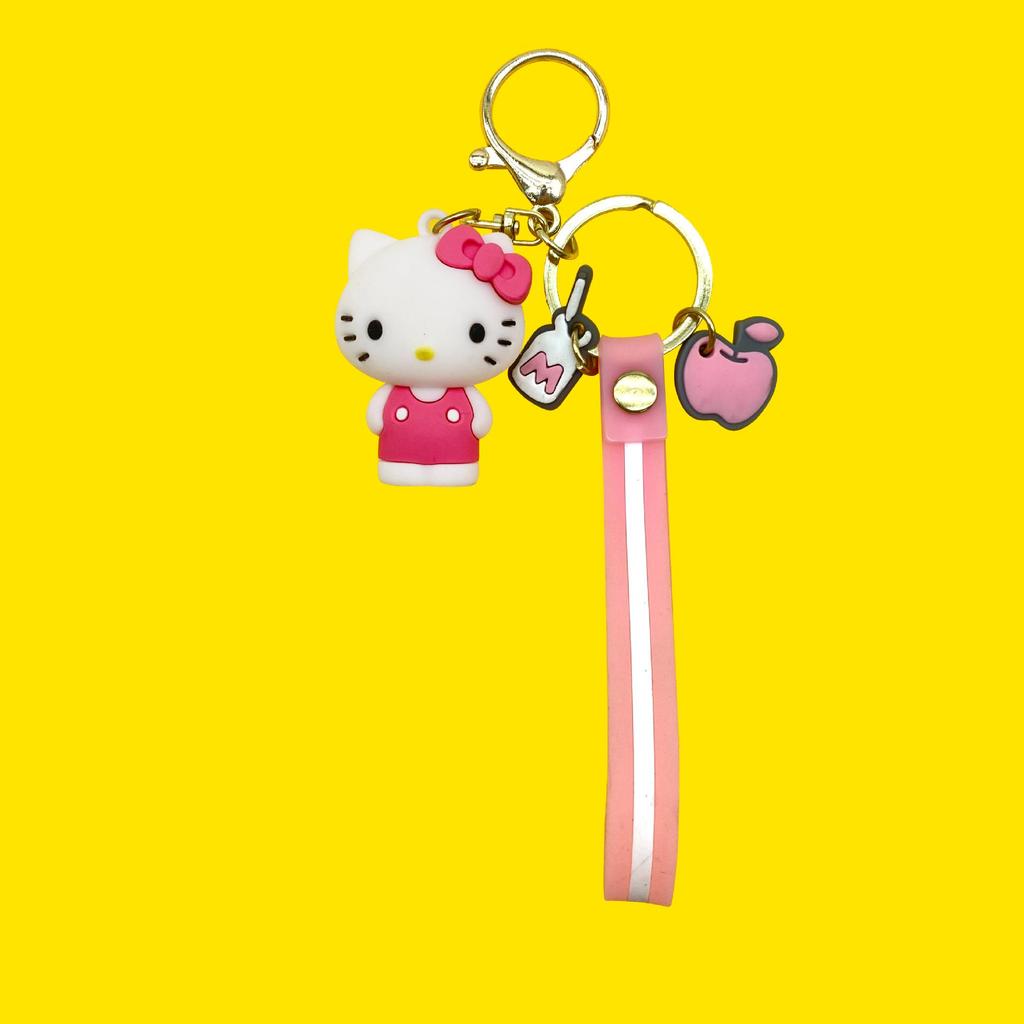 3D Sanrio Keychain: Kuromi, My Melody, Pompompurin Backpack Accessories