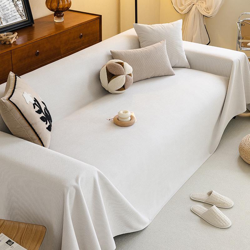 Waterproof, Non-slip Pet Sofa Cover - Urine-Proof, Dirt-Resistant, Anti-Scratch Blanket, Solid Color