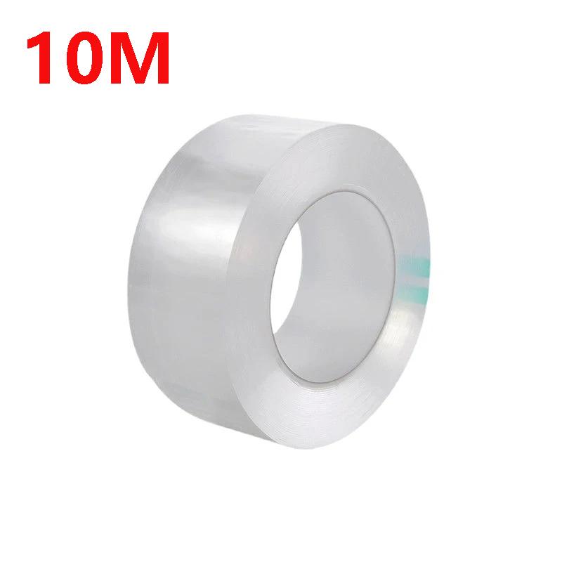 5M/10M Kitchen Waterproof Mildew Strong Bathroom Toilet Crevice Strip Transparent Adhesive Tape Pool Water Seal