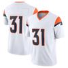 Maglietta a maniche corte da rugby estiva Denver per adulti uomini e donne Broncos Abbigliamento da allenamento Maglietta Sportiva per bambini Top casual