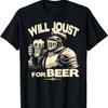 Mittelalterliches Renaissance-Festival, Ritter Bier-Jousting, Ren Faire T-Shirt