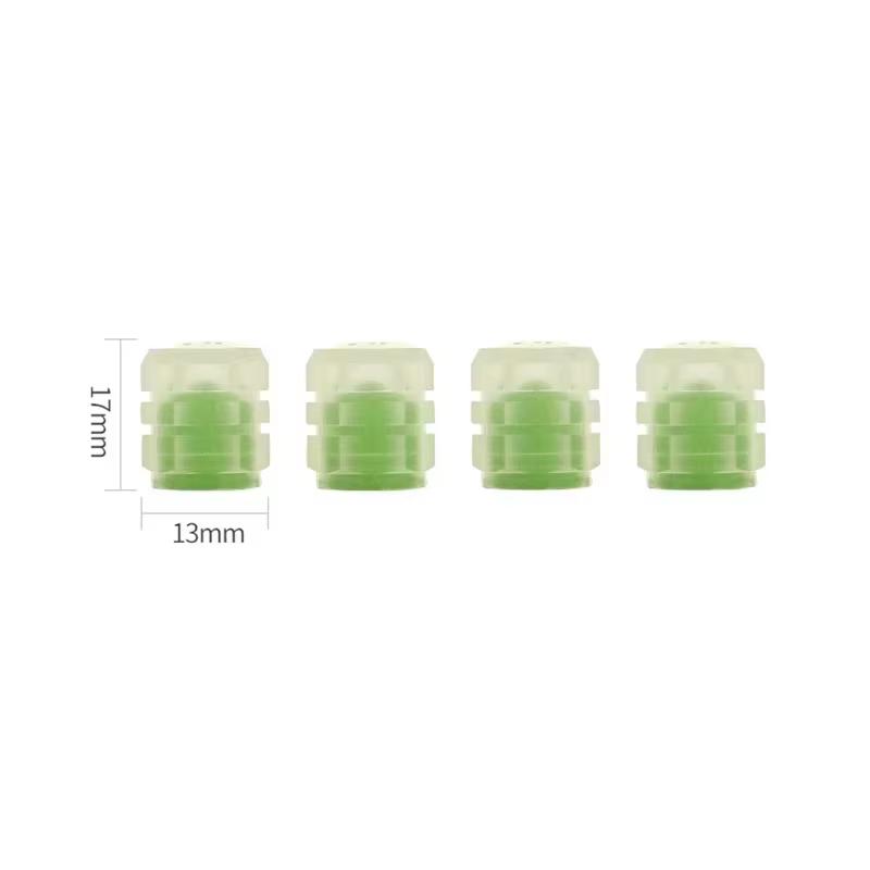 4Pcs Car Luminous Tire Valve Caps Tyre Fluorescent Accessories For Lexus CT200h UX IS200 UX250h IS460 RX RX450h IS250 NX NX300h RH8