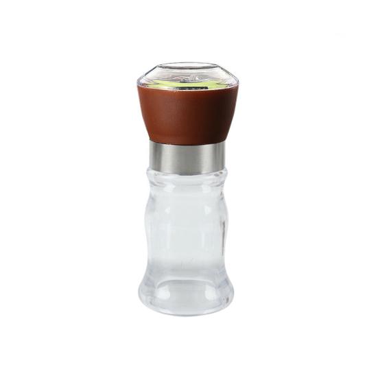 Moulin à épices Manuel Portable - Pour Sésame, Sel, Poivre, Café, Ail - Design Compact - Nylon Et Résine