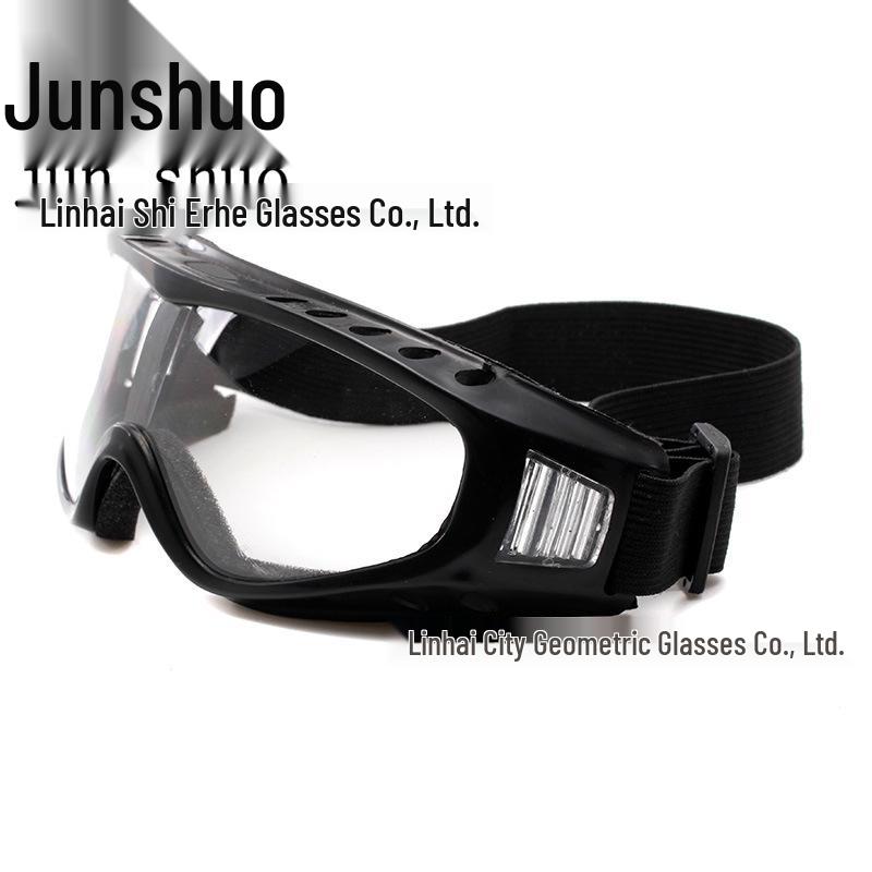 Unisex Outdoor Radsport Sportbrille - Staubdicht, Stoßfest, Schutzbrille mit Schwamm für Ski oder Arbeitssicherheit