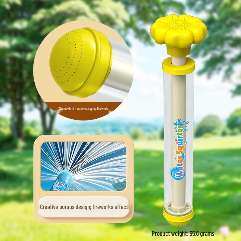 Summer Beach Dinosaur Fireworks Water Gun: Spinning Sprayer for Water Fights