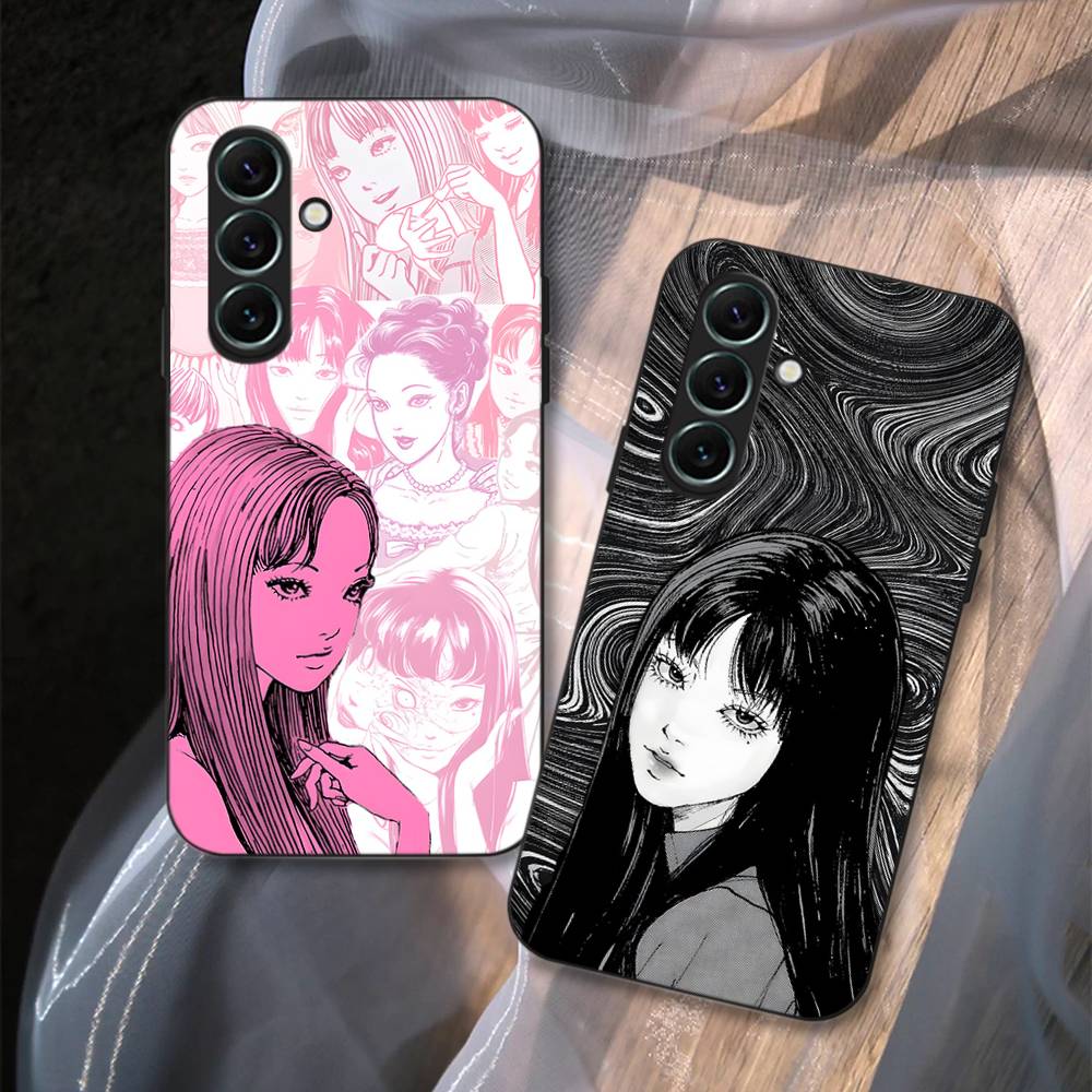 Junji Itos Tomies Phone Case For Samsung S 24 Fe 25 Ultra Plus 20 Lite 21 30 22 23 24 22 Ultra 5G Fundas