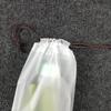 2Pcs Translucent Drawstring Frosted Storage Bag for Umbrella Portable Kid Outdoor Umbrella Scratch-Proof Dustproof White Sleeve