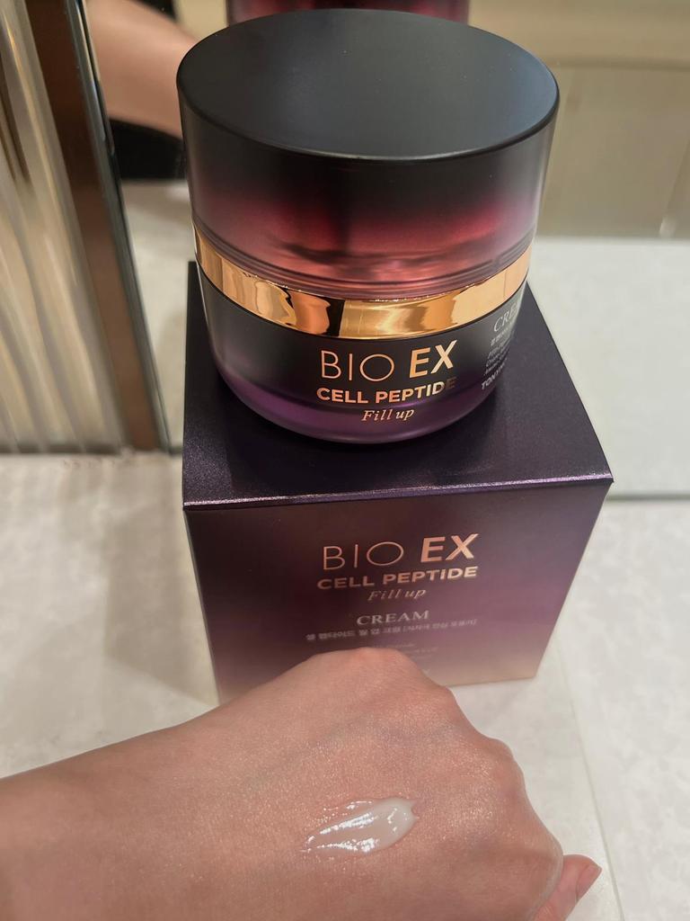 Tonymoly קרם פפטידים Bio EX Cell 60 מ"ל טיפול נגד קמטים K-Beauty
