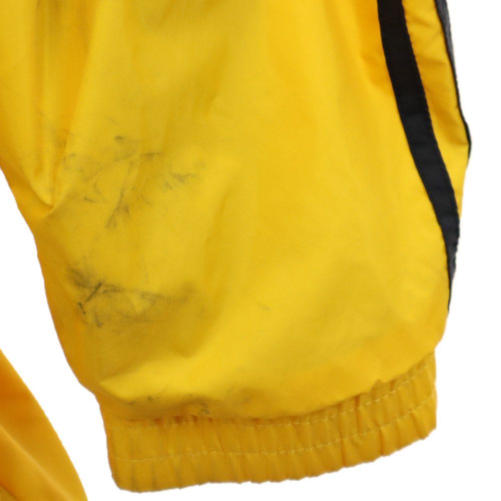 adidas 90s Old Trefoil logo Long sleeve Nylon jacket L Yellow coat Men's Used