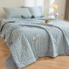 Class A Xinjiang Cotton Summer Quilt - Water-Washed, MUJI Style, Air Conditioning Thin Quilt, Machine Washable, Dormitory-Ready.
