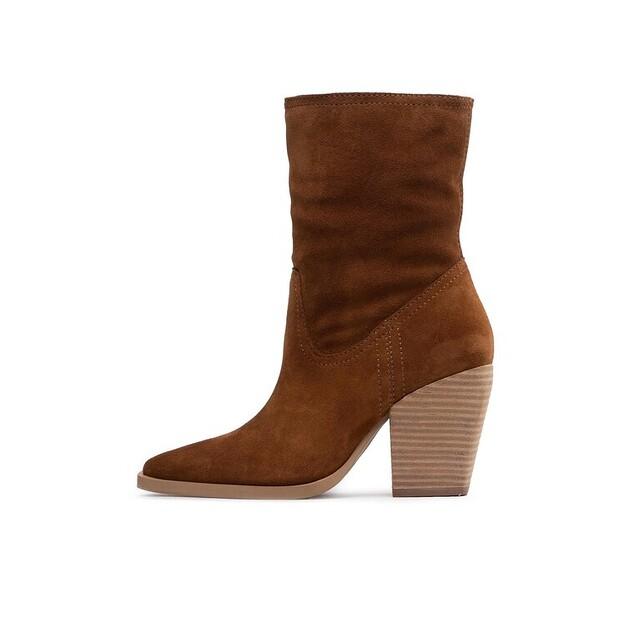 Простые ботильоны SL-54-02-000057 Коричневые