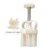 Dragon Head Chinese Cake Stamp Traditional Chinese Cake Mold with Cute Pattern for Festive Celebraation