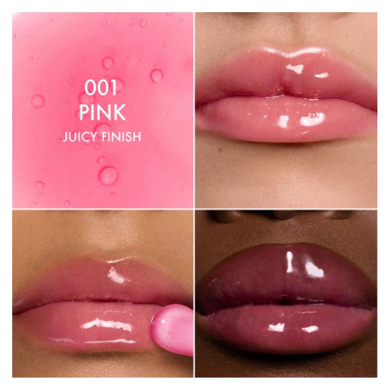 DIOR 's 26th spring limited edition lip gloss, hydrating, clear and pure plump lips, cosmetics #001 PINK No gift box, no gift bag
