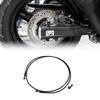 Motoforti 210cm Motorcycle Brake Clutch Oil Hose Line Nylon Stainless Steel Wire Braid PU