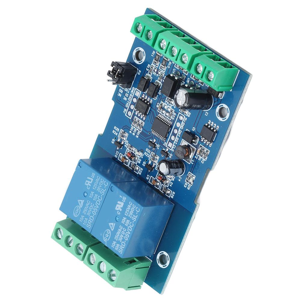 Reléový modul DC 7‑24V Vstupní výstup RS485/TTL s ochranou proti zpětnému připojení Modul se dvěma relé