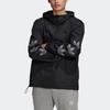 Adidas Originals Trefoil Regen WB Half-Zip Casual Jacket Men Outerwear Black GE1307