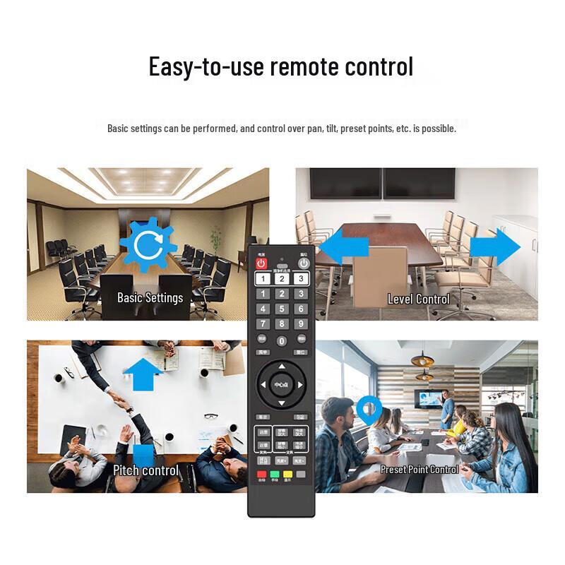 Rxeagle VC71WE 4K Video Conference Camera with 12x Optical Zoom (CN version)