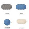 Nordic Style Round Fabric Coaster Set For Home Dining And Tea Cup Protection