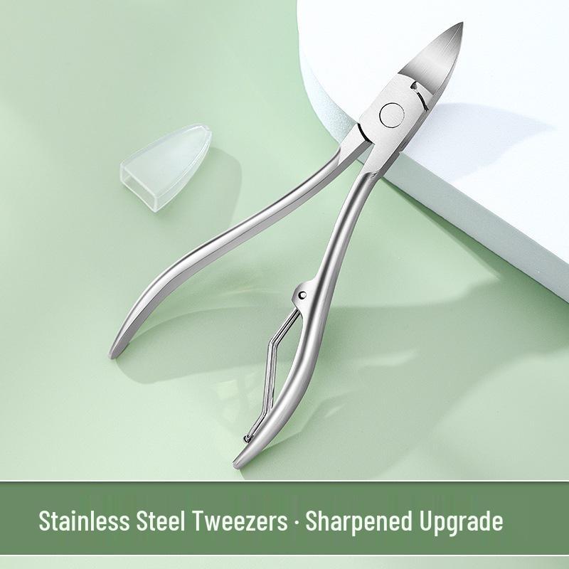 Stainless Steel Nail Clippers & Cuticle Nipper for Home & Salon Use