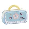 Floral Pattern Pencil Case With Large Capacity For Students And Travel Use