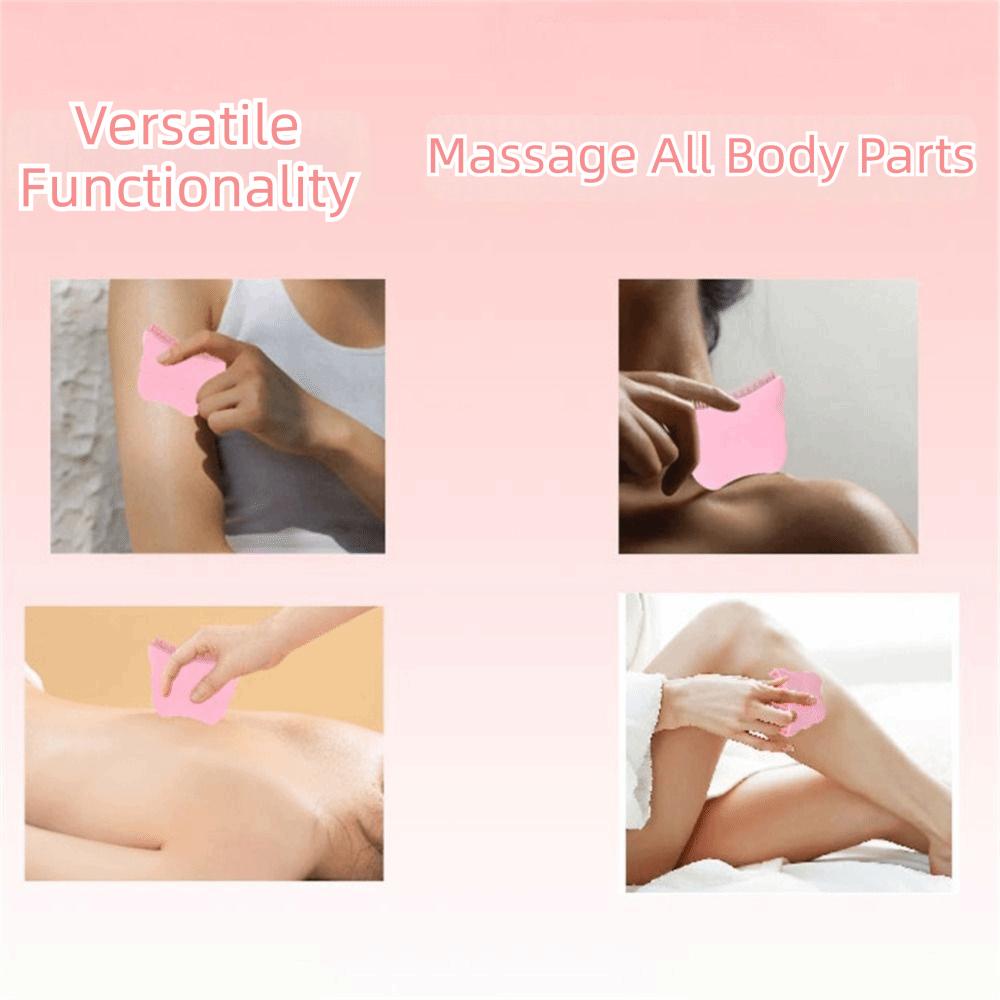 Lift Firm Contour Face Brush Soothe Massage Facial Anti-Puffiness Brush  For Face Neck