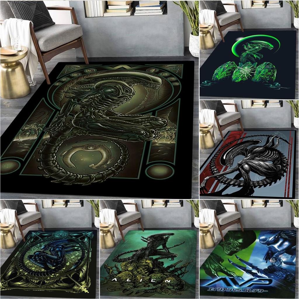 1PC Alien Rug - Home carpet Office Decorative Carpet For Living Room Bedroom Door Mat Floor Rug Computer Chair Area Rug