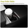 USVOTOV For Tesla Model Y Juniper Model 3 2025 2026 Cup Holder Coaster Insert Mats Center Console Organizer Interior Accessories