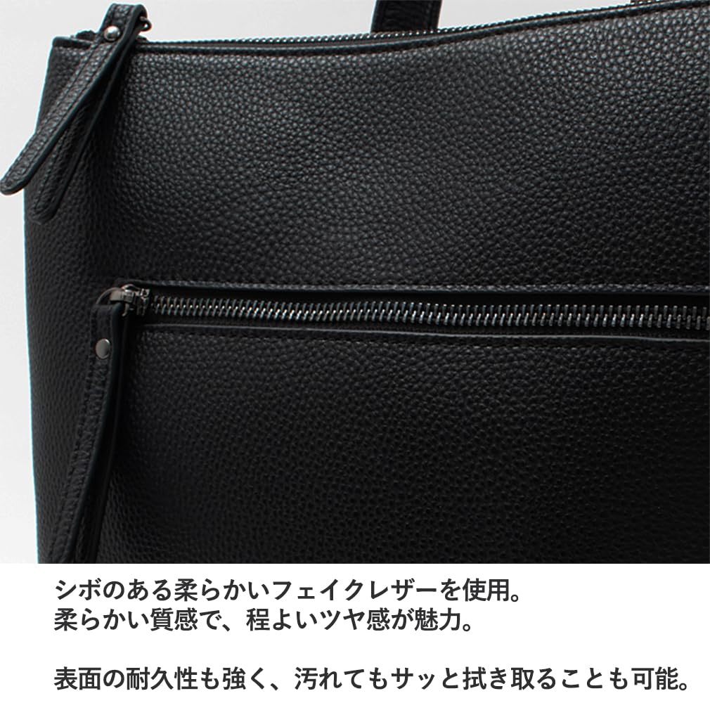 VITAFELICE Damen Rucksack mit Fronttasche inb-10082p (Hellgrau)