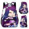 Hip Hop Kpop Youthful School Bags Unisex Cute Gacha Life Travel Bags 3D Print Oxford Waterproof Notebook Shoulder Backpacks