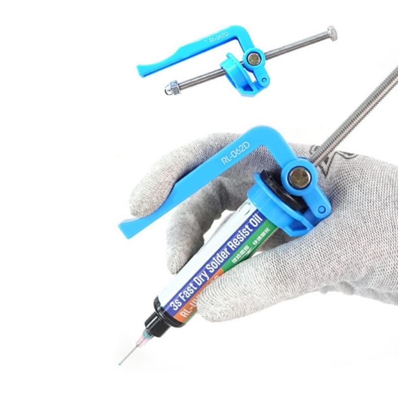 Solder Mask Welding Oil Pusher 5CC-10CC Solder Pastes Booster Labor Saving Propulsion Push Rod Precisions Control