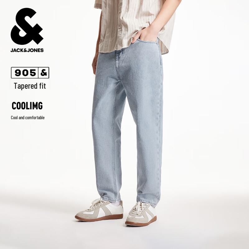 

JACK&JONES Men s Tapered Cool-Touch Cropped Jeans W34