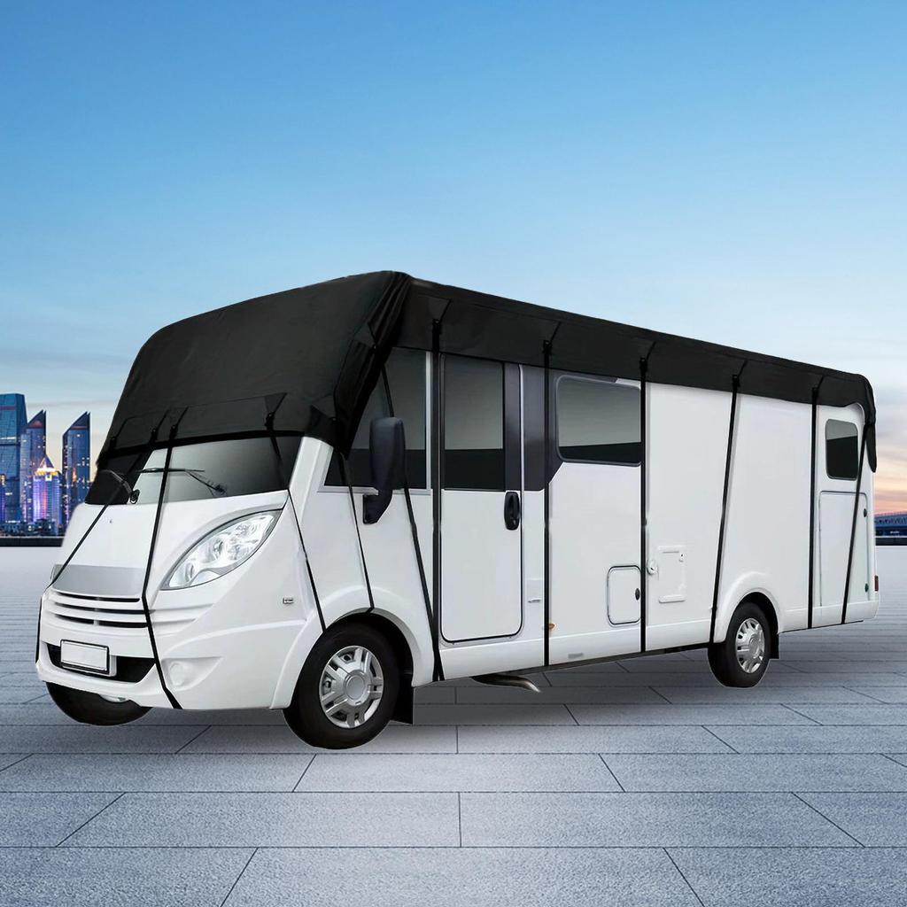 Rvs Covers For Roof Rainproof UV Protection Protector Caravan Roof Protection Tarpaulin For Travel Trailer Caravan Motorhome